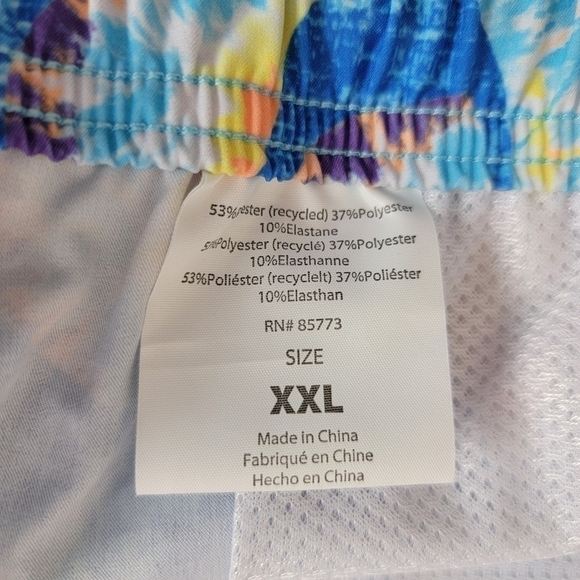 O'Neill Multi Color Tropical Floral Mashup Volley Boardshorts Sz XXL NEW - Picture 14 of 16